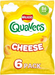Walkers Quavers Original Cheese Flavour [6 Pack]