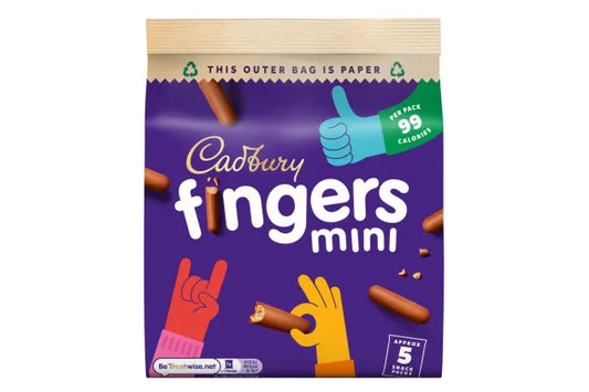 Cadbury Fingers Snack Packs [5 Pack]