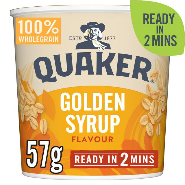 Quaker Oat So Simple Golden Syrup Porridge [2x57g]