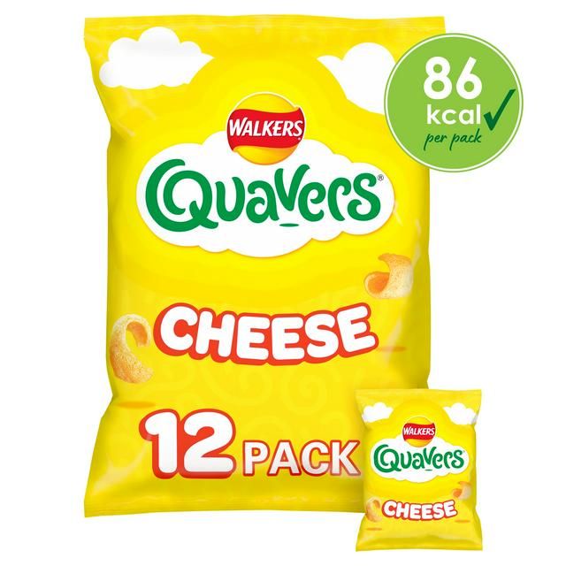 Walkers Quavers Cheese Flavour [12 Pack]