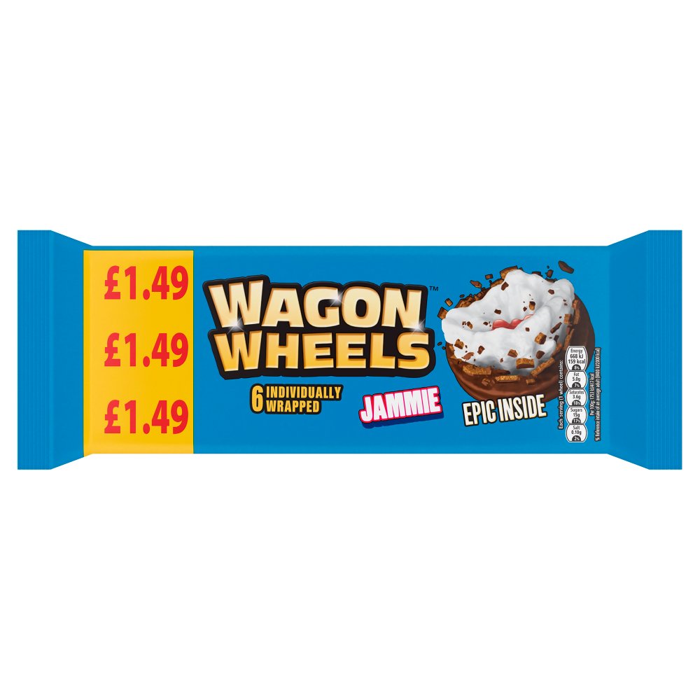 Wagon Wheels Jammie [6 Pack]