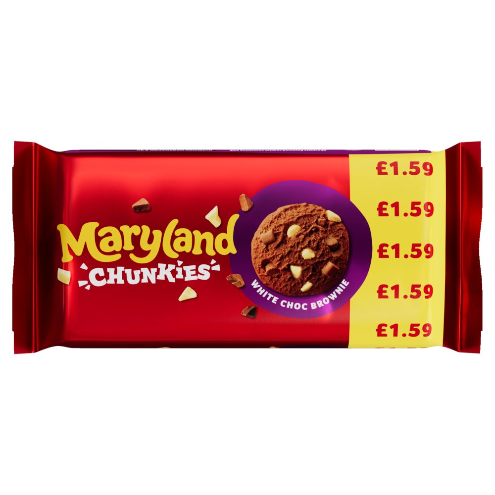 Maryland Chunkies White Chocolate Brownie Flavour [144g]