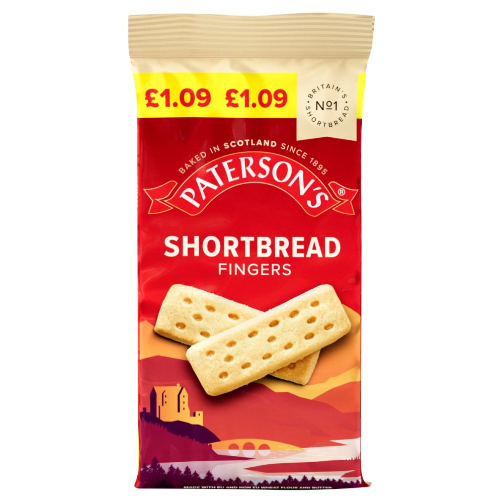 Patersons Shortbread Fingers [2x150g]