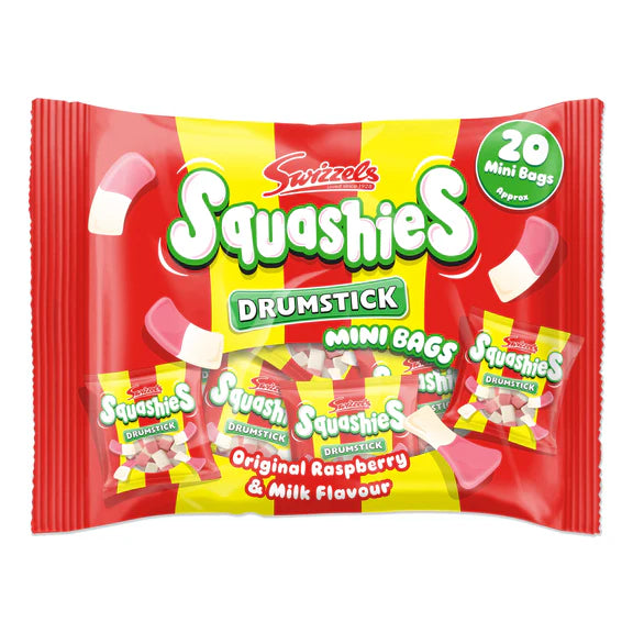 Swizzles Drumstick Squashies Mini Bags [1x20 Pack]