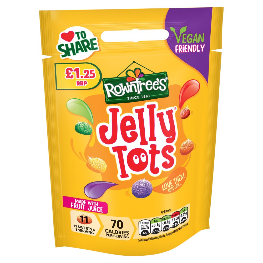 Rowntrees Jelly Tots [120g]