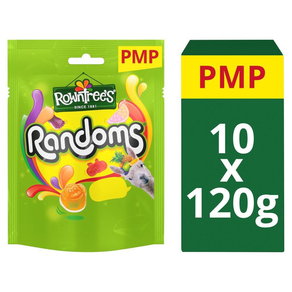 [FULL BOX] Rowntrees Randoms Original Flavour [10x120g]