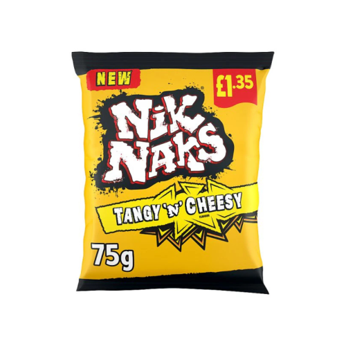 NikNaks Tangy 'N' Cheesy [2x75g]