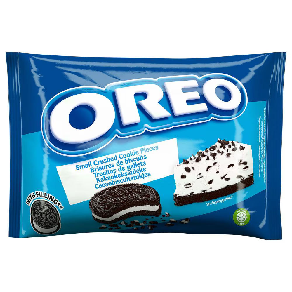 [BULK BAG] Oreo Small Crushed Cookie Pieces Without Filling [400g]
