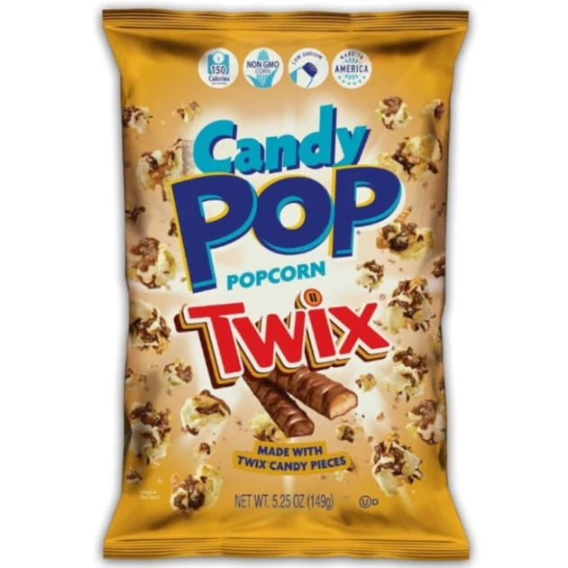 [USA] Candy POP! Twix Coated Popcorn [149g]