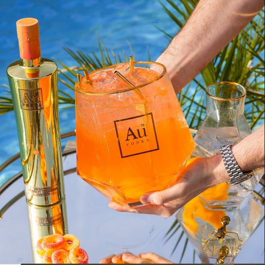 Au Diamond Cut Fishbowl