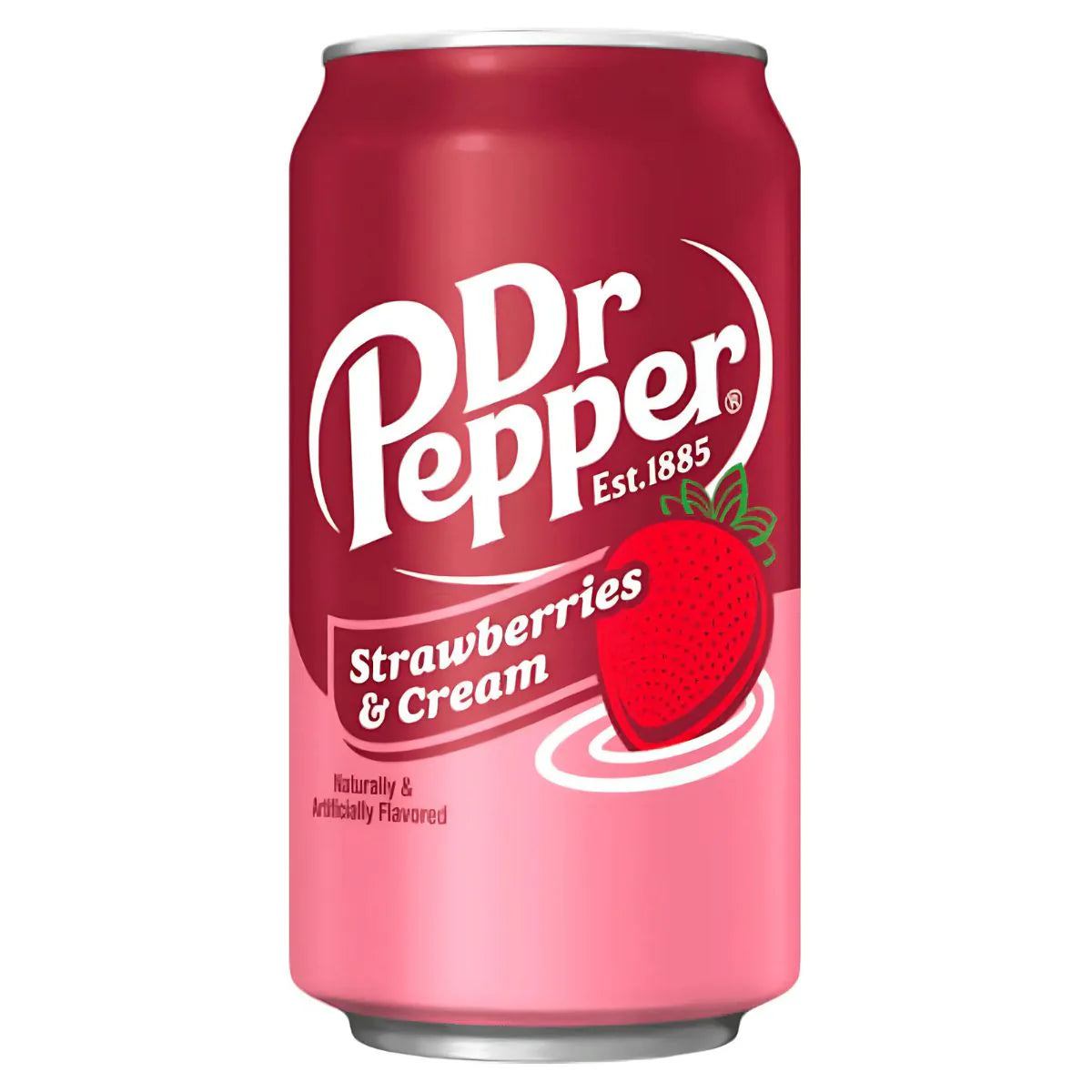 [USA] Dr Pepper Strawberries & Cream [355ml]