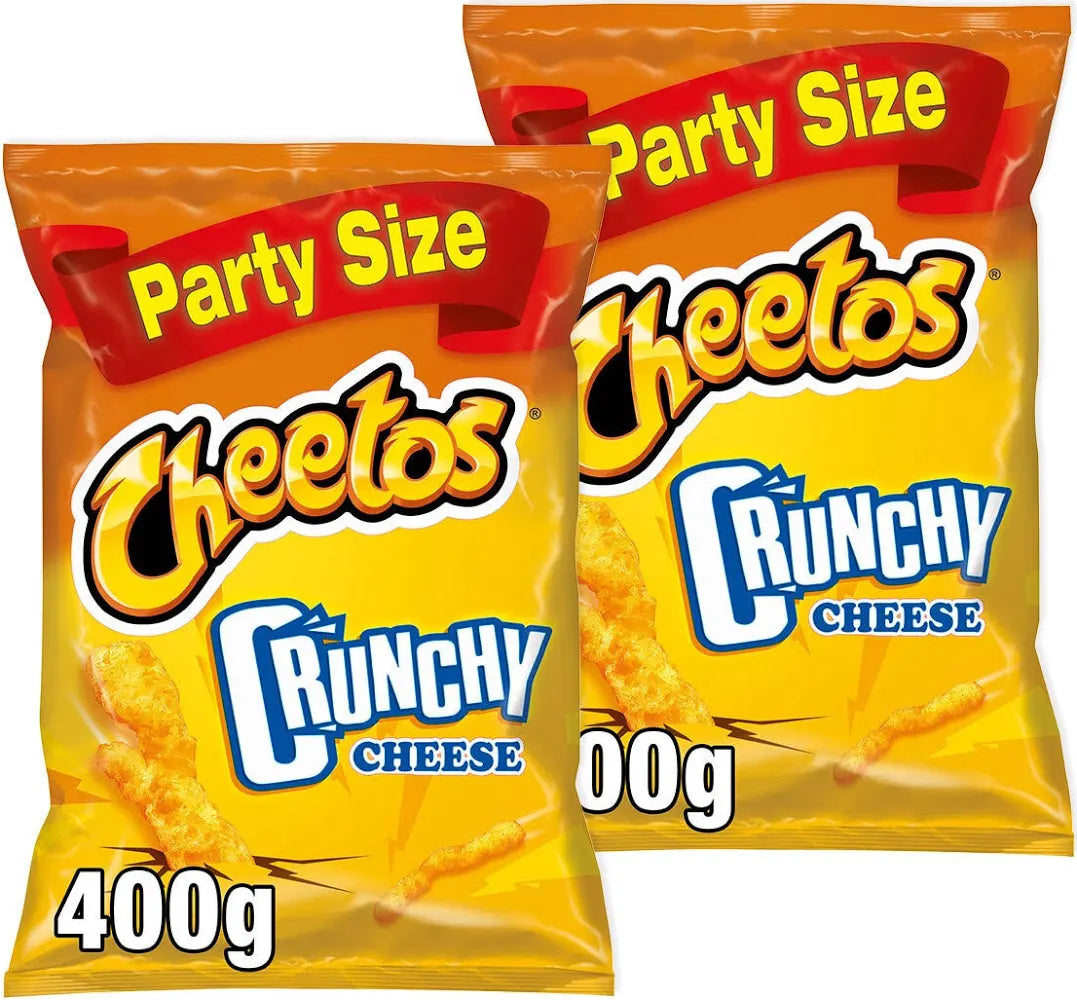 [2 PACK] Cheese Crunchy Cheese Party Size Bag [2x400g]