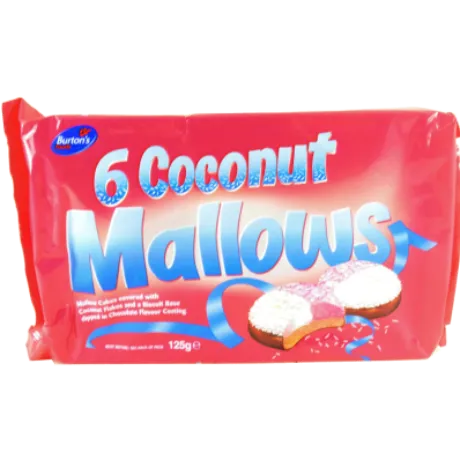 Burtons Coconut Mallows [2x6 Pack]