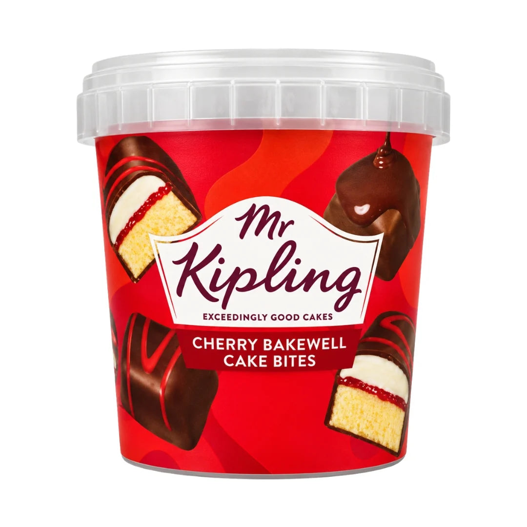 Mr Kipling Cherry Bakewell Cake Bites [220g]