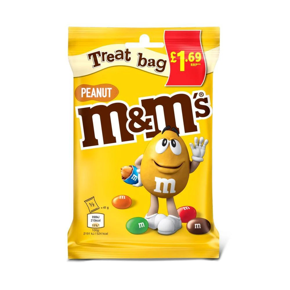 M&M Peanut Treat Bag [82g]