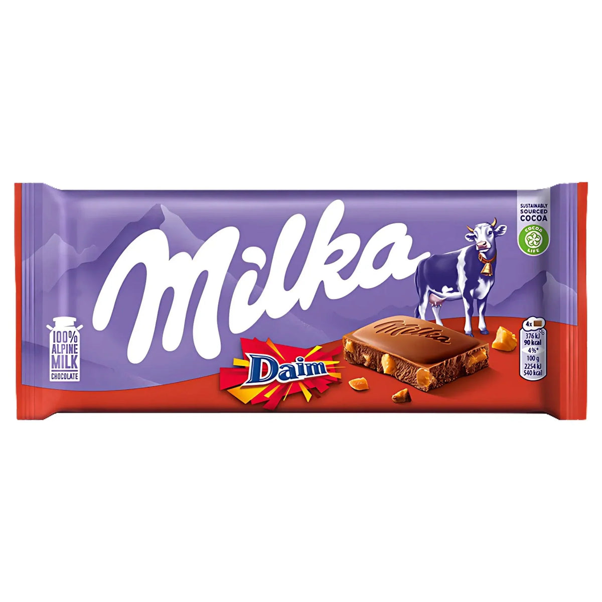 MIlka Daim Milk Chocolate Block [90g]