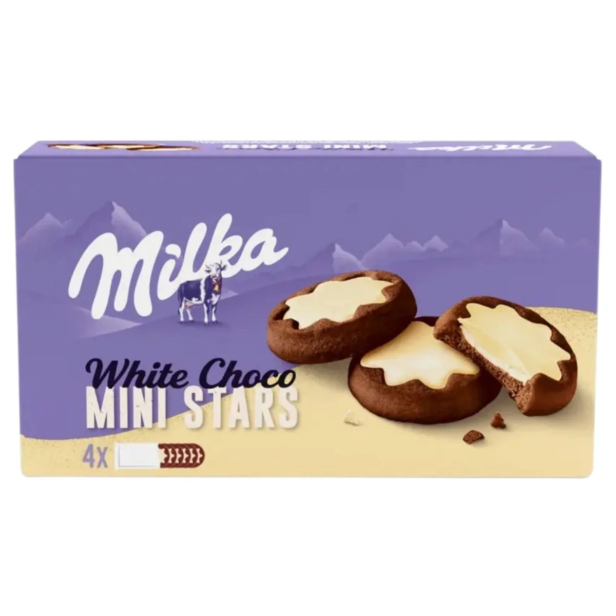 [EU] Milka White Chocolate Mini Stars [150g]