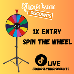 [TIKTOK LIVE] Spin The Wheel Entry Ticket [1 Spin]