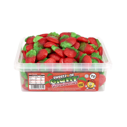 Sweetzone Giant Strawberries Tub [800g]