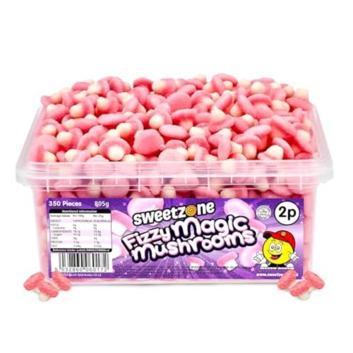 Sweetzone Fizzy Magic Mushrooms Tub [805g]