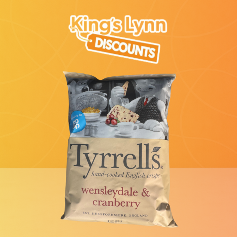Tyrrells Wensleydale & Cranberry [135g]