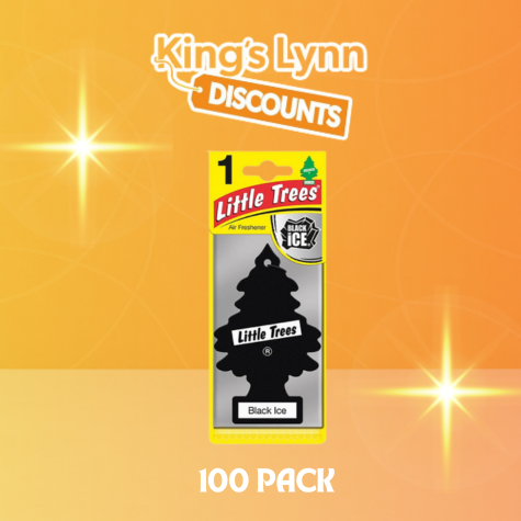 Little Trees Black Ice Air Freshener [100 Pack]