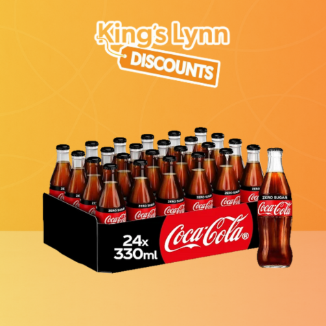 Coke Zero Glass [24x330ml]