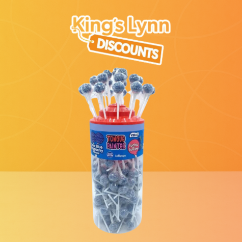 Vidal Lollipops Sour Blue Raspberry [150 Pack]