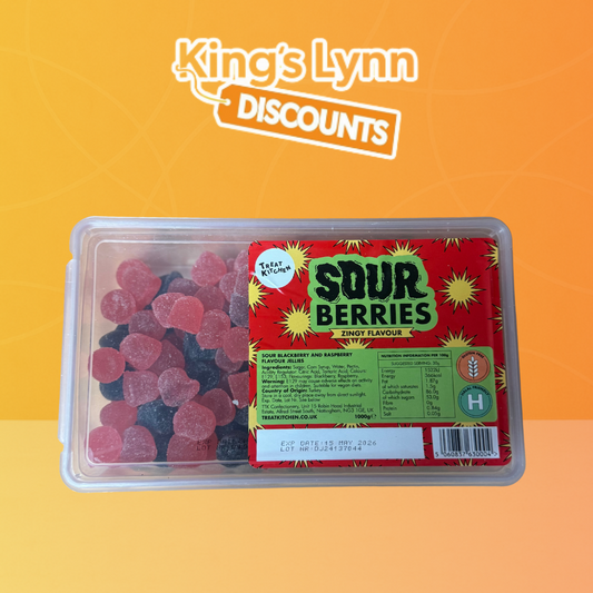 Treat Kitchen Sour Blackberry & Raspberry Berries [1KG]