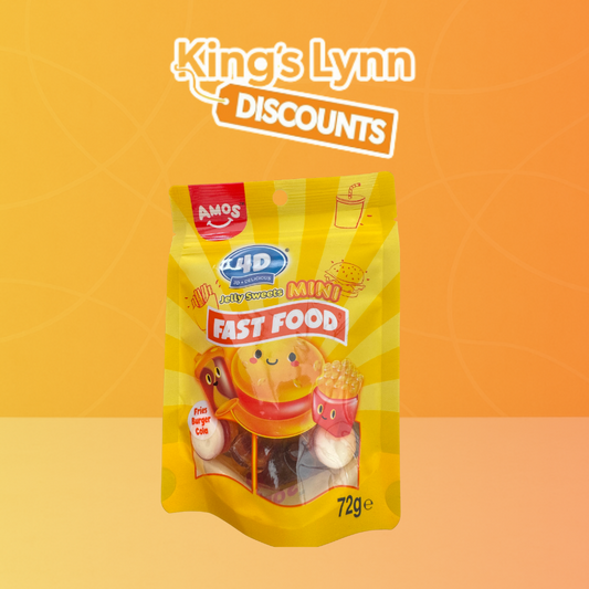 Amos 4D Mini Fast Food Jelly Sweets [72g]