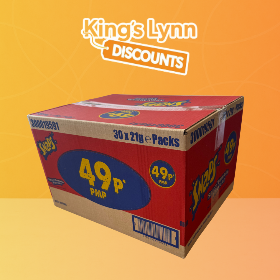 Snaps Spicy Tomato Box [30x21g]