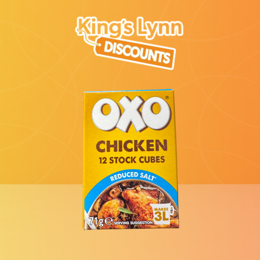 OxO Chicken Reduced Salt Cube [12 Cubes]
