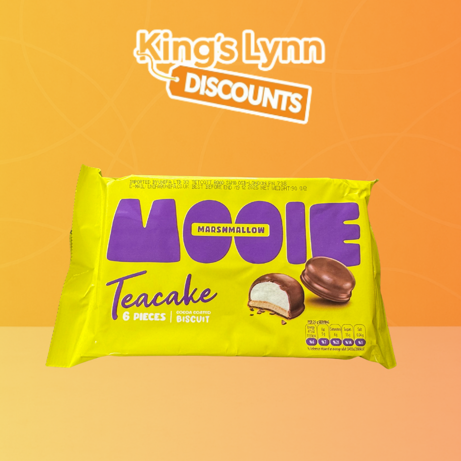 Mooie Marshmallow Teacakes [6 Pack]