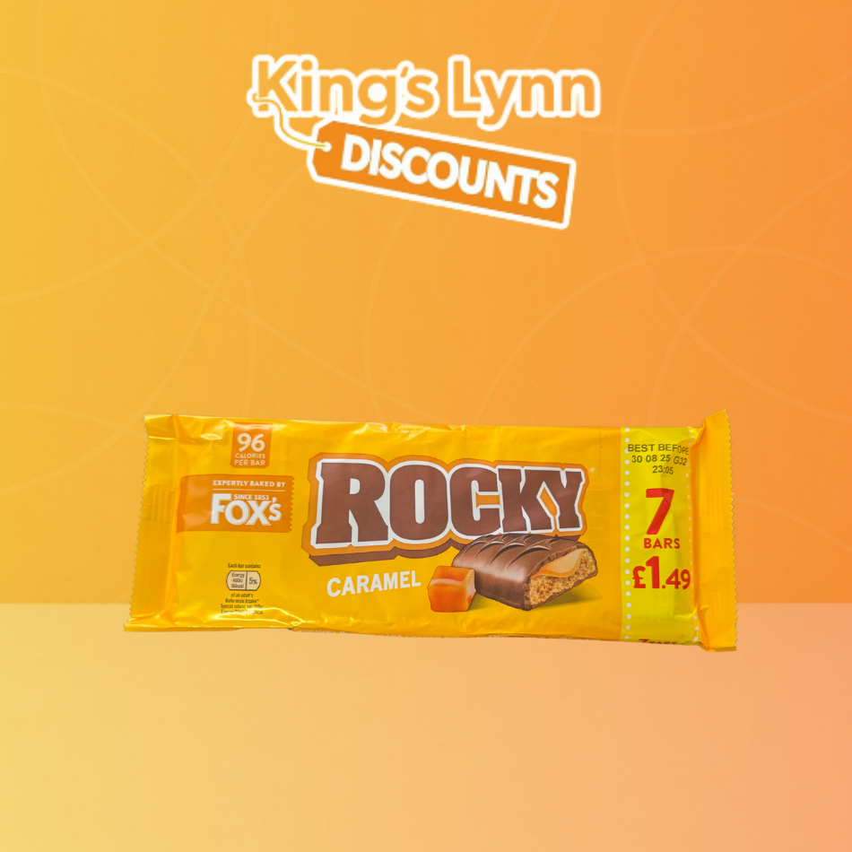 Foxs Rocky Caramel [7 Pack]