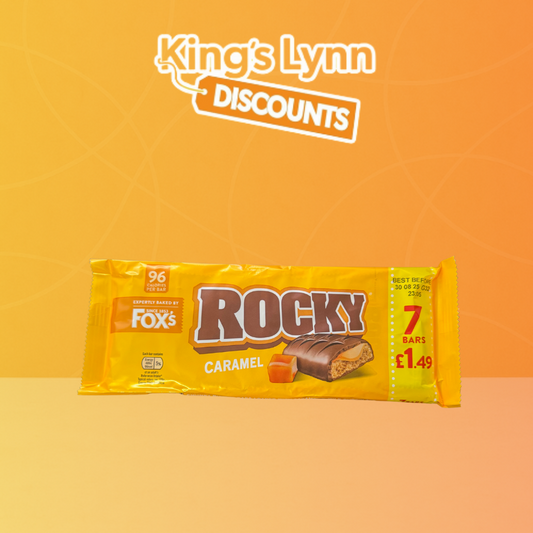 Foxs Rocky Caramel [7 Pack]