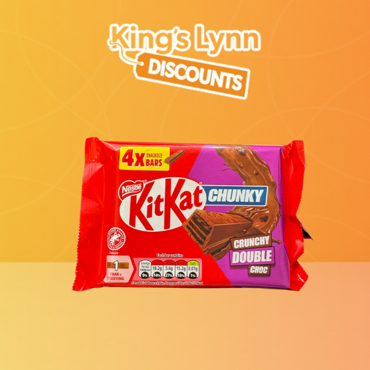 KitKat Chunky Double Chocolate [4 Pack]
