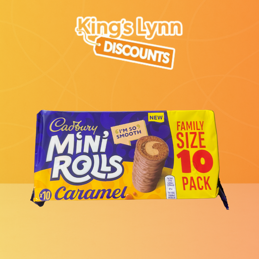Cadbury Mini Rolls Caramel [10 Pack]