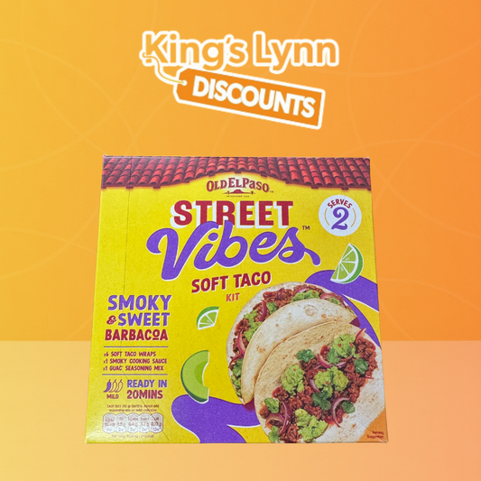 Old Ol Paso Street Vibes Soft Taco Kit Smoky & Sweet [255g]