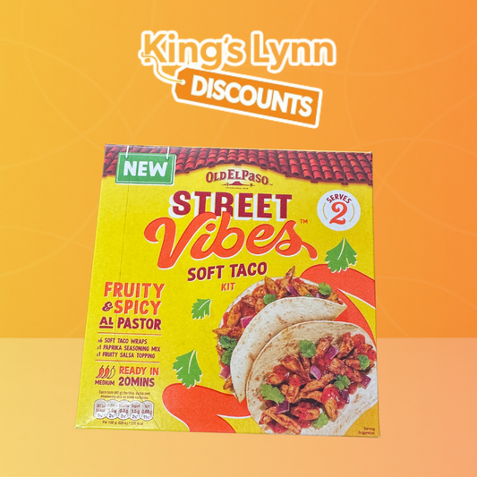 Old Ol Paso Street Vibes Soft Taco Kit Fruity & Spicy [257g]