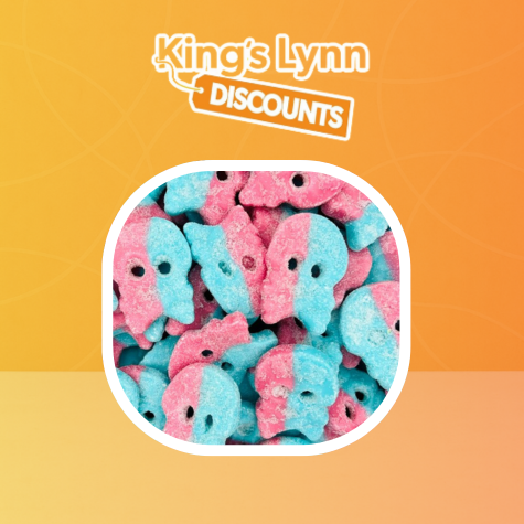 [BUBS] Bubs Giant Bubblegum Skulls [120g]