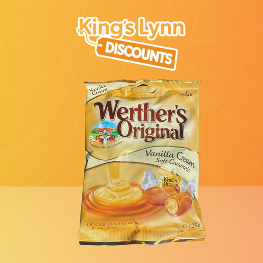 Werthers Originals Vanilla Creme Soft Caramels [125g]