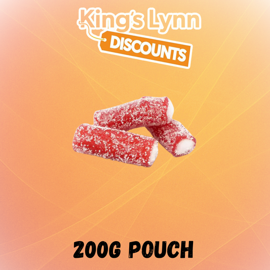 [200G Pouch] Vidal Fizzy Strawberry Pencils [200g]