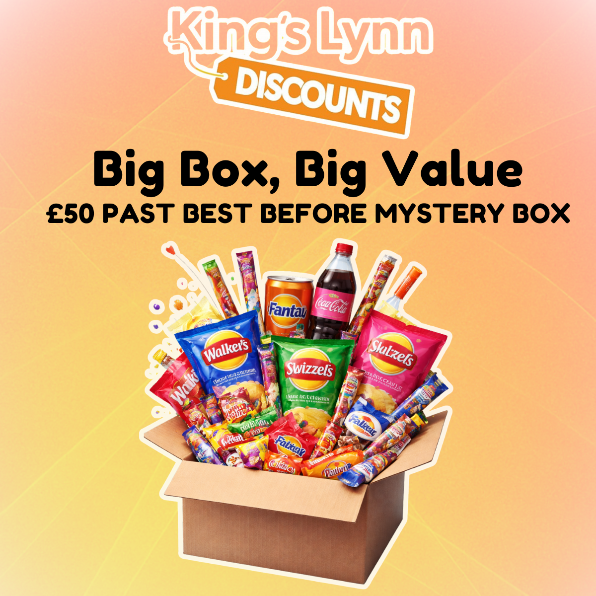 [MYSTERY BOX] 30-50 Item Past-Date Mystery Box [£50.00]