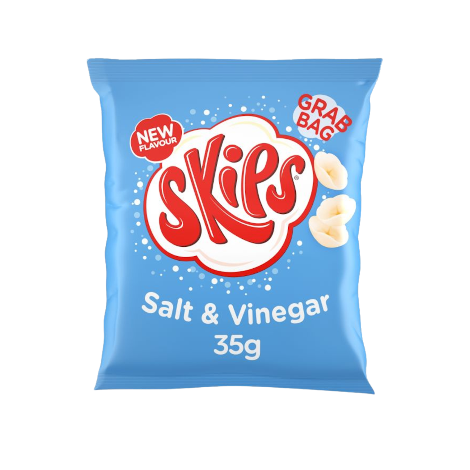[FULL BOX] Skips Salt & Vinegar Flavour Grab Bag [24x35g]
