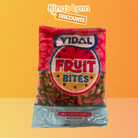 Vidal Fruit Bites Watermelon Bites [1.5KG]
