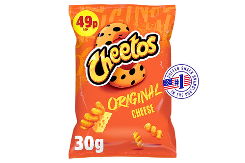 Cheetos Original Cheese Flavour Corn Puffs [10x30g]