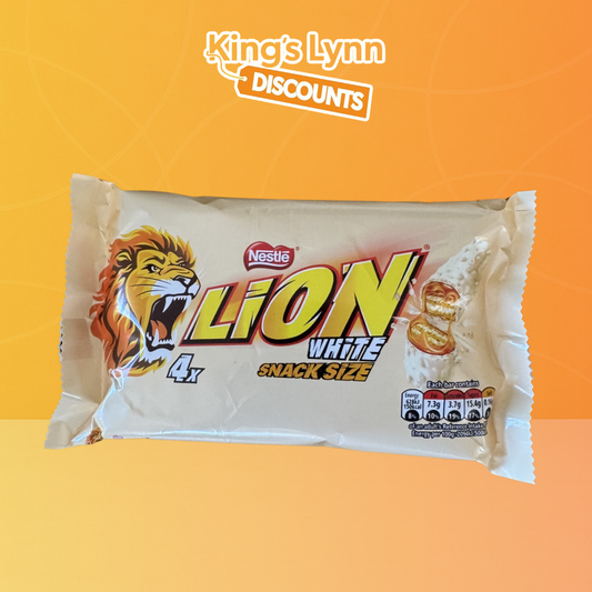 Nestle Lion White Bars [4 Pack]