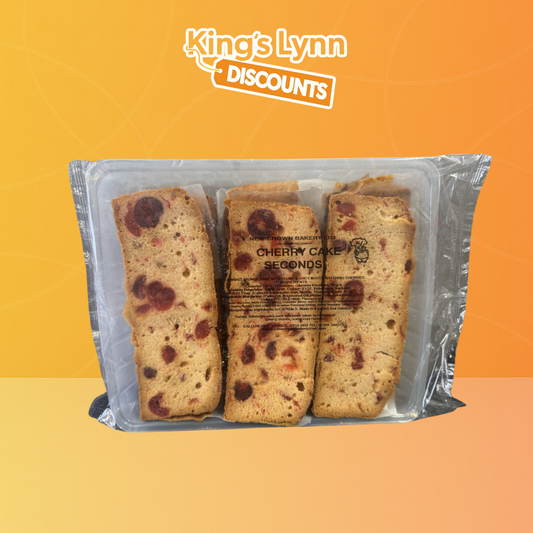 New Crown Bakery Cherry Cake Ends [400g]