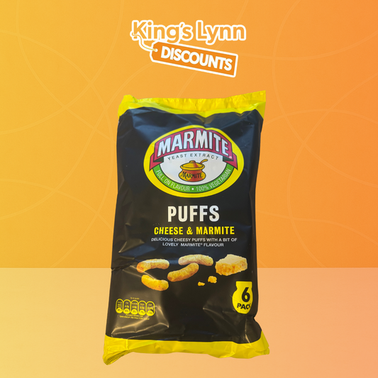 Marmite Cheese & Marmite Puffs [6 Pack]