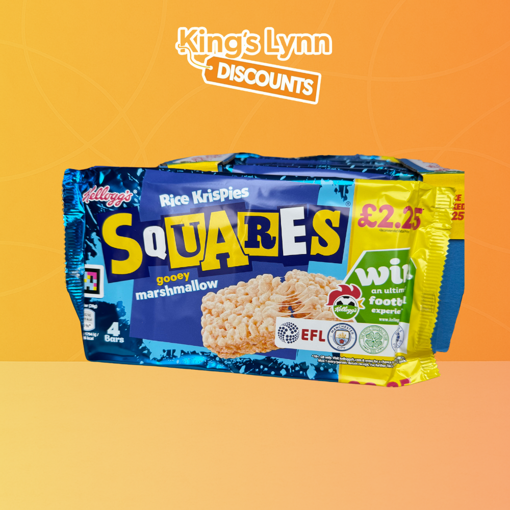 Kelloggs Rice Krispies Squares [4 Pack]